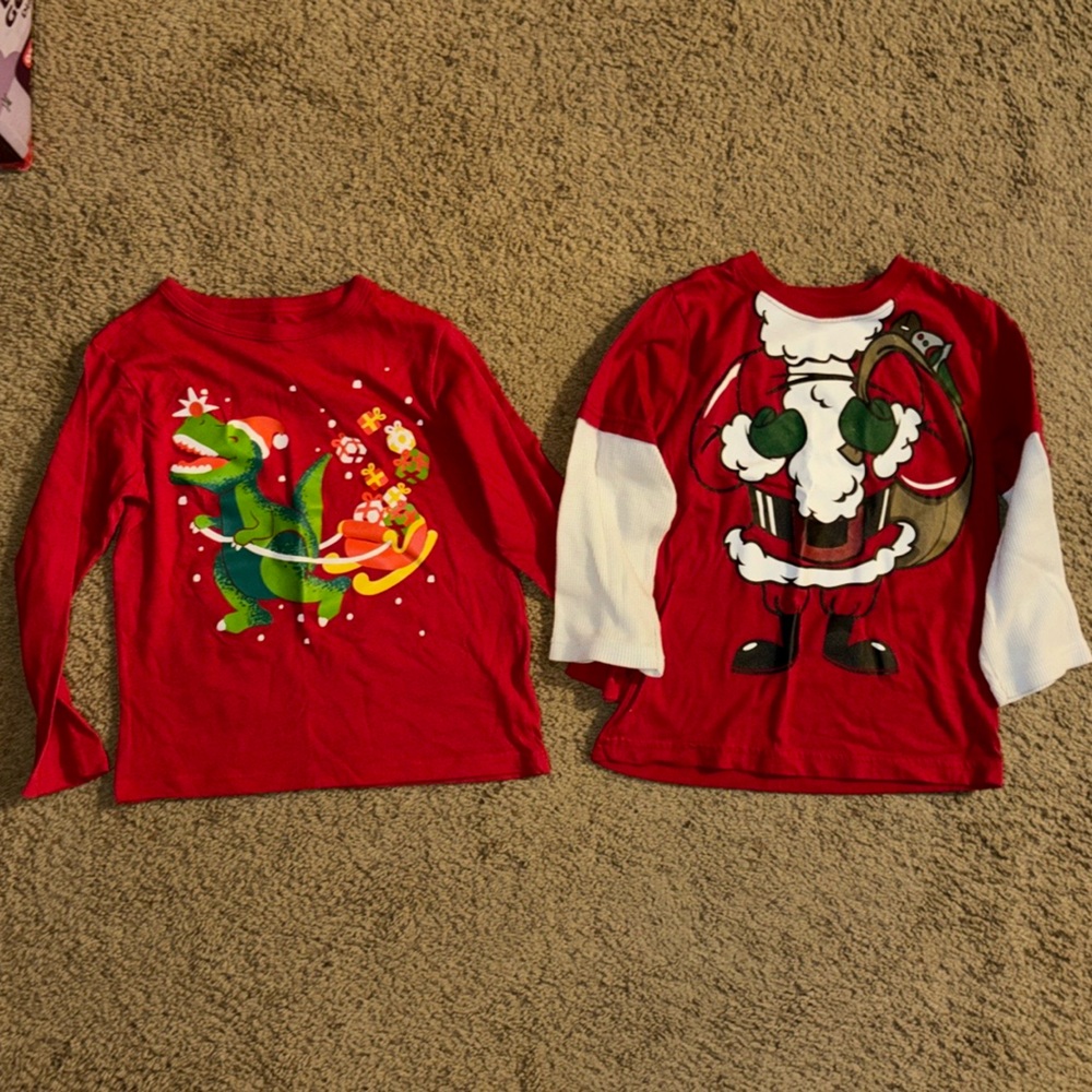 4t Christmas shirts